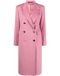 Tagliatore - Wool And Cashmere Blend Double-breasted Coat - Lyst