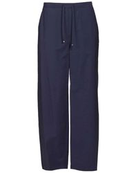 Loewe - Wide-Leg Drawstring Pants - Lyst