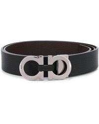 Ferragamo - Calf Leather Belt - Lyst