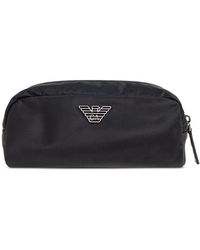 Emporio Armani - Nylon Beauty-Case - Lyst