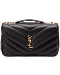 Saint Laurent - Loulou Medium Leather Shoulder Bag - Lyst