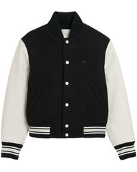 Ami Paris - Giacca Bomber - Lyst