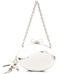Self-Portrait - Satin Clutch - Lyst