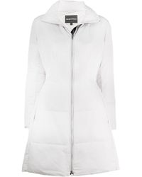 armani white coat