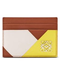 Loewe - Anagram Leather Card Case - Lyst