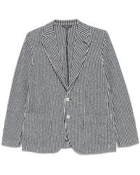 Circolo 1901 - Striped Cotton Jacket - Lyst