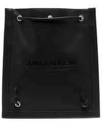 Saint Laurent - Universite Flat Crossbody Bag - Lyst