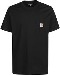 Carhartt - Logo Cotton T-shirt - Lyst