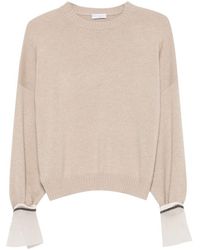 Brunello Cucinelli - Cashmere Crewneck Sweater - Lyst
