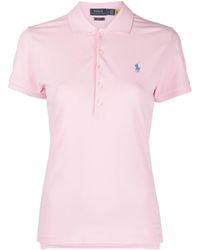 Polo Ralph Lauren - Logo-embroidered Polo Shirt - Lyst
