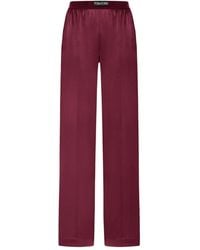 Tom Ford - Silk Pajama Pants - Lyst