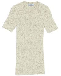Prada - Wool Blend Top - Lyst