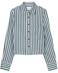Closed - Cropped Shirt - Lyst
