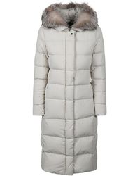 Moorer - Zagarakn Hooded Padded Coat - Lyst