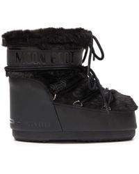 Moon Boot - "Icon" Low Faux Fur Boot - Lyst