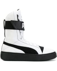 puma boots white