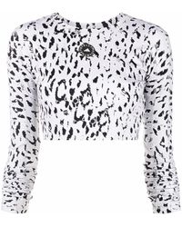 Mode Sweaters Coltruien Adidas Stella Mccartney Coltrui zwart-roze casual uitstraling 