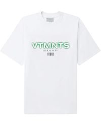 VTMNTS - Printed T-Shirt - Lyst