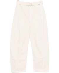 Lemaire - Twisted Denim Cotton Jeans - Lyst