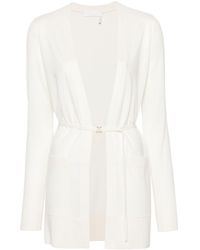 Chloé - CHLOÉ - Cardigan In Lana - Lyst