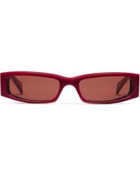 Gucci - Rectangular Sunglasses - Lyst