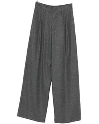 Susanne Bommer - Cotton Blend Trousers - Lyst