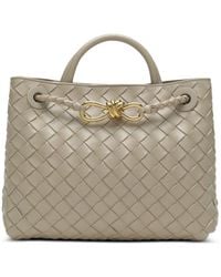 Bottega Veneta - Andiamo Small Leather Tote Bag - Lyst