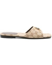 Gucci - Gg Marmont Sandals - Lyst