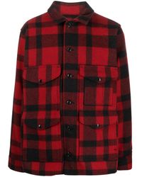 Filson - Mackinaw Plaid Wool Shirt Jacket - Lyst