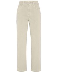 Brunello Cucinelli - Jeans Dritti - Lyst