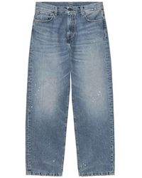 Carhartt - Denim Cotton Jeans - Lyst
