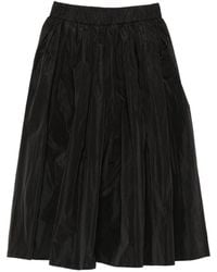 Susanne Bommer - Taffetas Long Skirt - Lyst