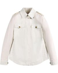 Fay - Cotton Shirt Jacket - Lyst