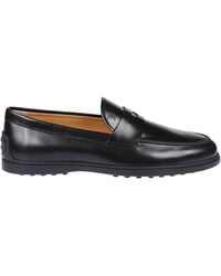 Tod's - Leather Moccasin - Lyst