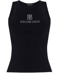 Balenciaga - Sleeveless Tops - Lyst