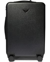 Prada - Triangle-Logo Suitcase - Lyst