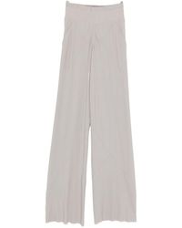 Rick Owens - Silk Blend Trousers - Lyst