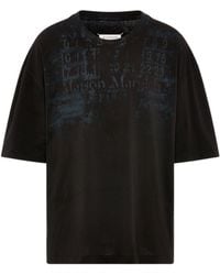 Maison Margiela - Oversized Cotton T-Shirt - Lyst