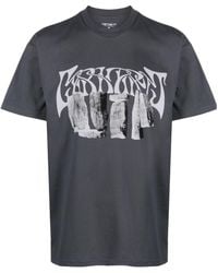 Carhartt - Pagan Organic-cotton T-shirt - Lyst