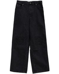 Loewe - Anagram Baggy Jeans - Lyst