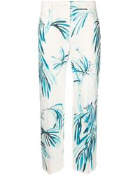 F.R.S For Restless Sleepers - Wide-leg Printed Cotton Trousers - Lyst