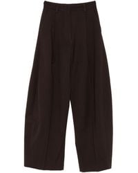 THE LATEST - Billie Wool Blend Wide-Leg Trousers - Lyst