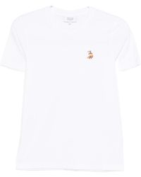 Maison Kitsuné - Dreaming Fox Cotton T-Shirt - Lyst
