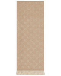 Gucci - Gg Wool Scarf - Lyst