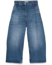 Studio Nicholson - Chalco Wide Leg Denim Jeans - Lyst