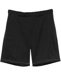 Brioni - Journey Cotton Bermuda Shorts - Lyst