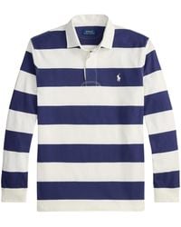 Polo Ralph Lauren - Rugby Striped Polo Shirt - Lyst