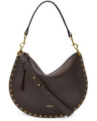 Isabel Marant - Oskan Soft Leather Crossbody Bag - Lyst