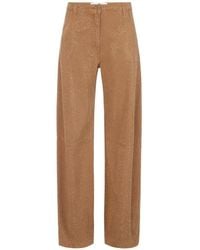 Elisabetta Franchi - Straight-Leg Trousers - Lyst