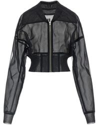 Rick Owens - Nylon Bomber Jacket - Lyst